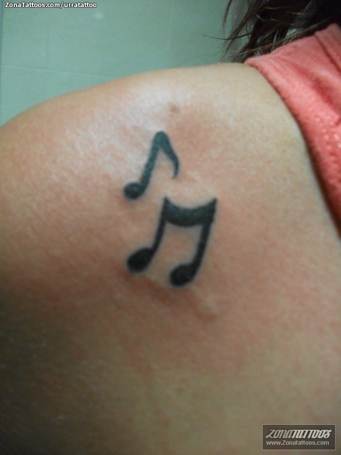 Tatuaje De Notas Musicales