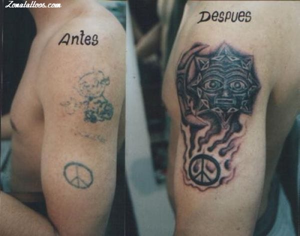 Foto de tatuaje Astronomía, Símbolos, Paz