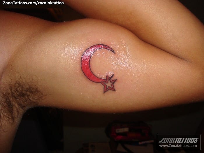 turkish flag tattoos