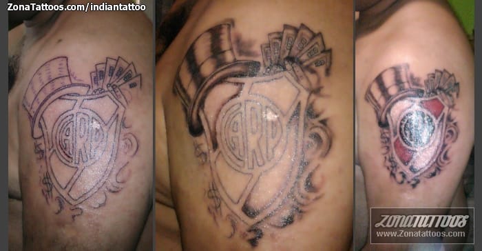 Foto de tatuaje Sombreros, Escudos, Carp