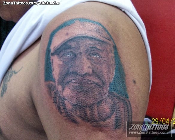 Foto de tatuaje Retratos, Rostros, Personas