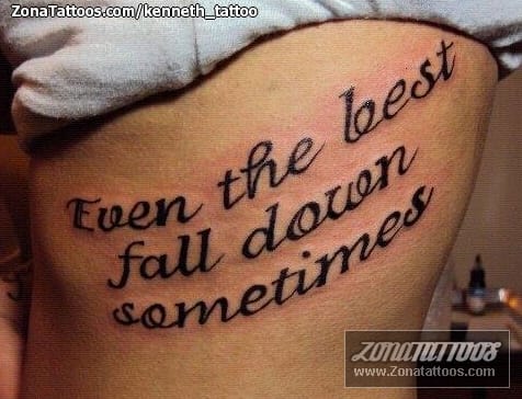 Tattoo photo Messages, Letters