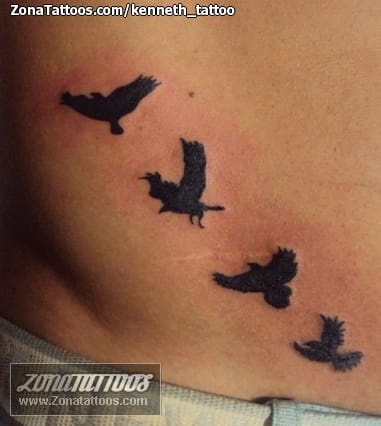 Foto de tatuaje Aves, Animales