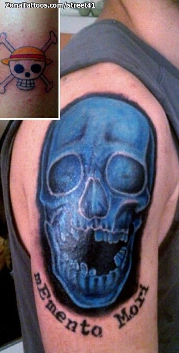 Tattoo photo Cover Up, Skulls, Gothic