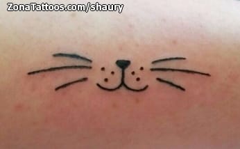 Foto de tatuaje Gatos, Animales