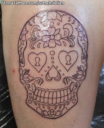 Tattoo photo Sugar Skull