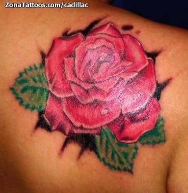 Tattoo photo Roses, Flowers