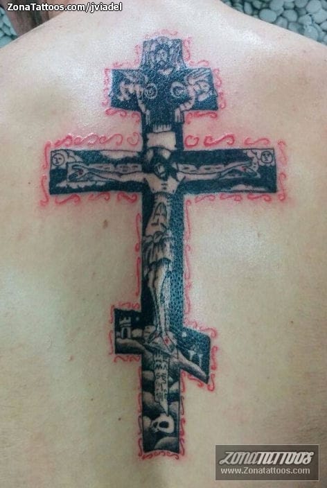 Foto de tatuaje Cruces, Cristos, Religiosos