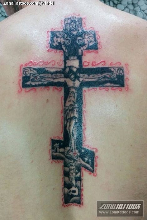 Tattoo photo Crosses, Christ, Religious