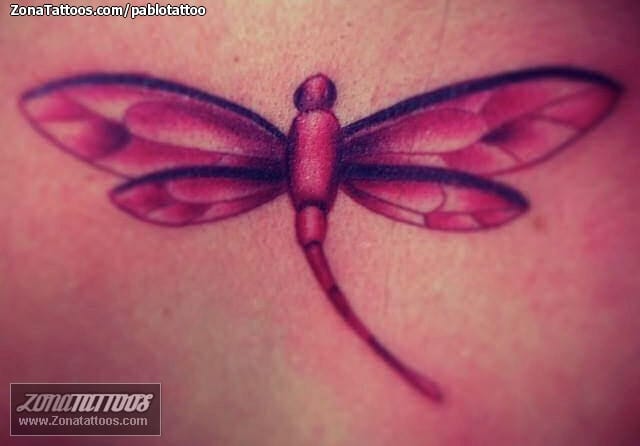 Tattoo photo Dragonflies, Insects