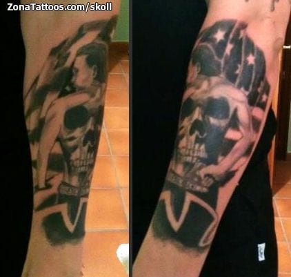 Foto de tatuaje Sons Of Anarchy, Antebrazo, Series de TV