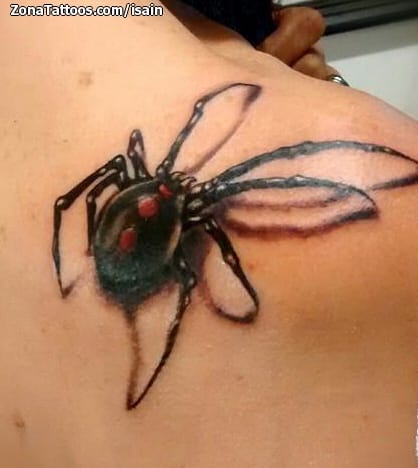 Foto de tatuaje Animales, Arañas, Insectos