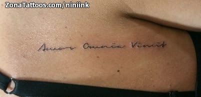 Tattoo photo Messages, Letters