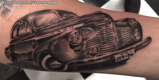 Foto de tatuaje Coches, Vehículos