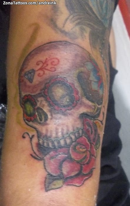 Tattoo photo Sugar Skull