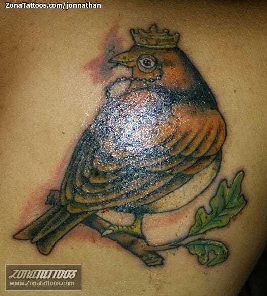 Foto de tatuaje Gorriones, Aves, Animales