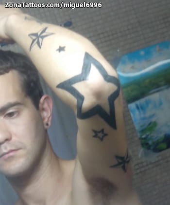 Tattoo photo Stars, Elbow