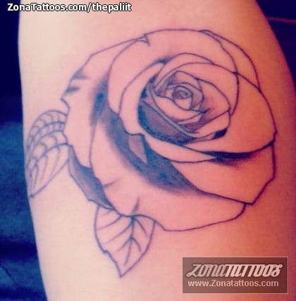 Foto de tatuaje Flores, Rosas