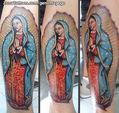 Tattoo photo Virgins, Religious