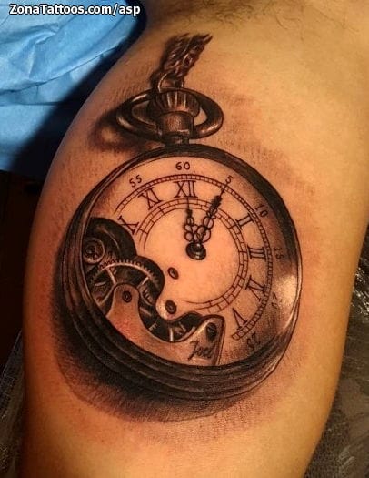 Tattoo of Clocks