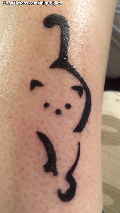 Foto de tatuaje Gatos, Animales