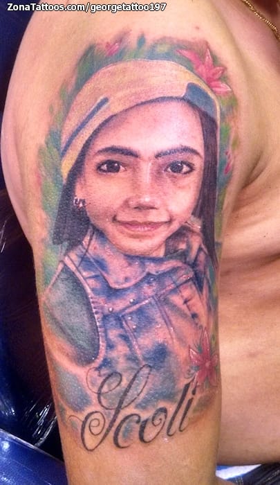 Foto de tatuaje Retratos, Personas