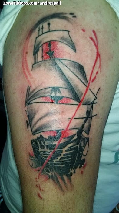 Tattoo photo Boats