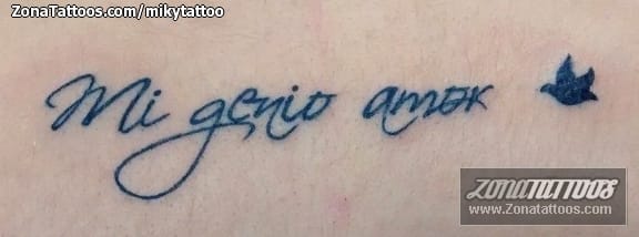 Tattoo photo Messages, Letters