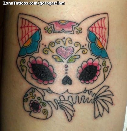 Foto de tatuaje Gatos, Animales