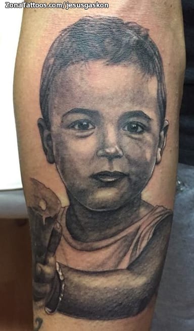 Foto de tatuaje Retratos, Rostros, Personas