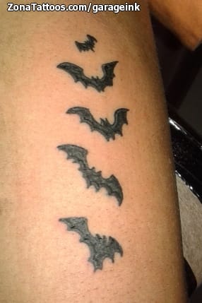 Tattoo photo Bats, Animals