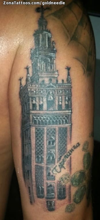 Tattoo photo La Giralda, Seville, Monuments