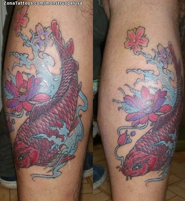 Tattoo photo Koi, Fish, Asian