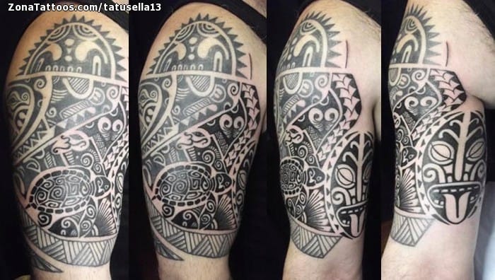 Tattoo photo Cover Up, Maori, Arm