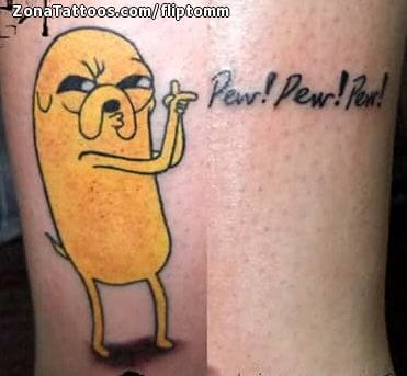 Tattoo photo Adventure Time, TV Shows