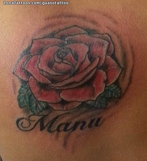 Foto de tatuaje Rosas, Flores