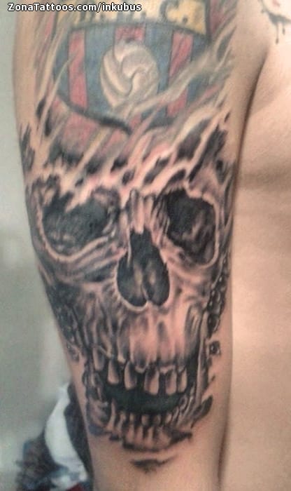 Foto de tatuaje Calaveras, Góticos