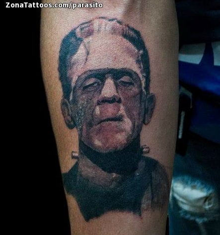 Foto de tatuaje Frankenstein, Monstruos, Cine