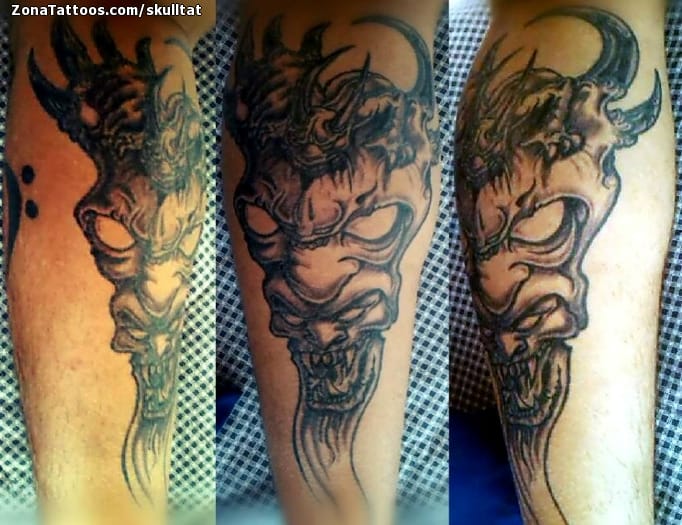 Foto de tatuaje Demonios, Góticos