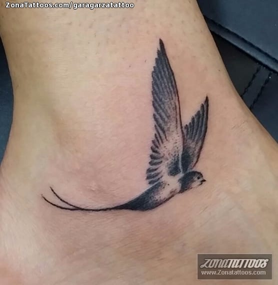 Foto de tatuaje Golondrinas, Aves, Animales