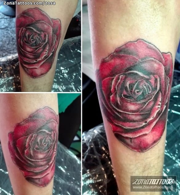 Foto de tatuaje Flores, Rosas