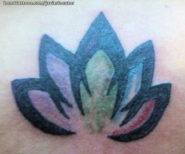 Foto de tatuaje Flores, Lotos