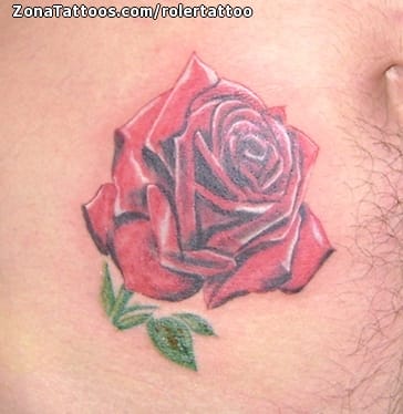 Tattoo photo Roses, Flowers