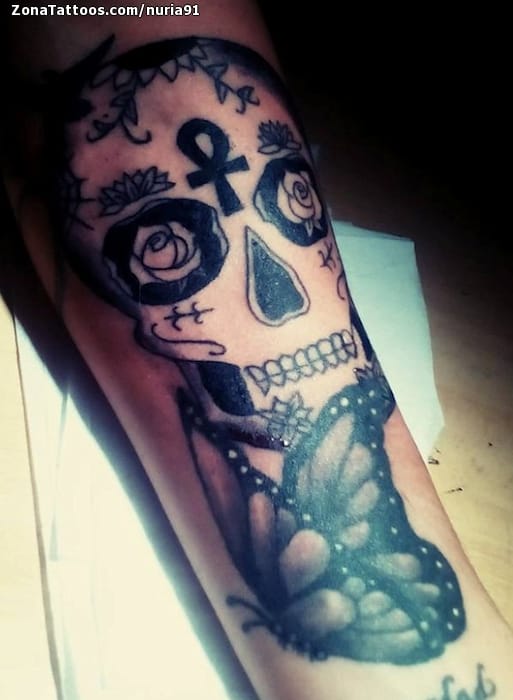 Foto de tatuaje Sugar Skull