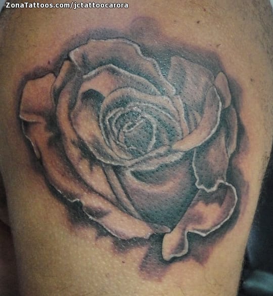 Foto de tatuaje Flores, Rosas