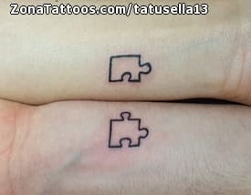 Tattoo photo Puzzles, Couples