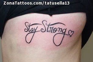 Foto de tatuaje Letras, Frases