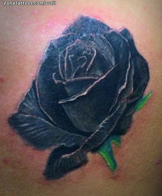 Foto de tatuaje Rosas, Flores