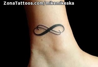 Skærm spor Afgang til Tattoo of Infinity, Symbols, Ankle