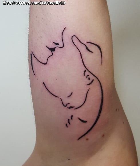 Tattoo of Babies, Silhouettes, People
